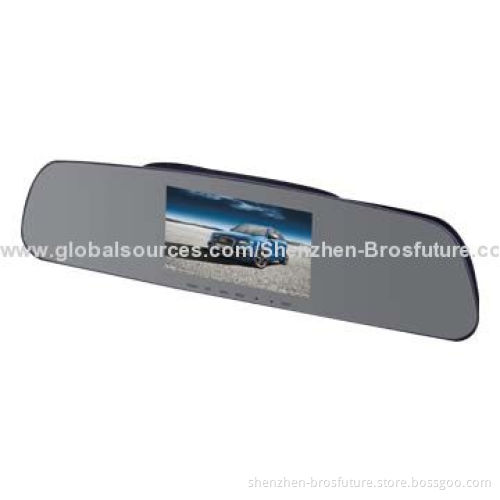 Car Black Box/RL1 Rear-view Mirror Camera, 1,080 Pixels, WDR and HDR, Supports LDWS